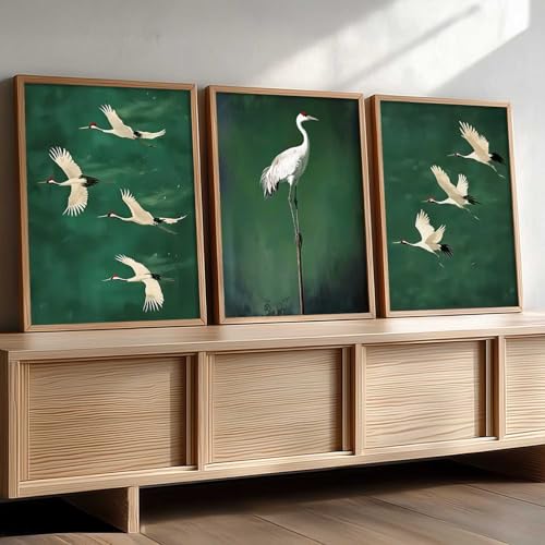 kotart Home Decor Nature Art Painting Decorative Wall Art | Poster With Frame For Living Room Bed Room Hotel Wall Decor Digital Reprint Set of 3 (13X17 inch) - Image 1