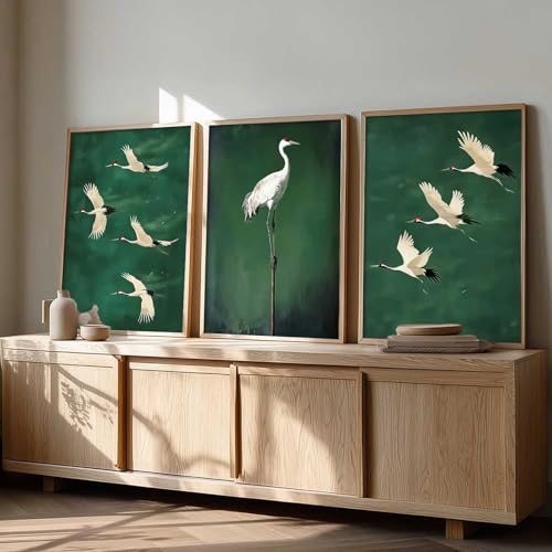 kotart Home Decor Nature Art Painting Decorative Wall Art | Poster With Frame For Living Room Bed Room Hotel Wall Decor Digital Reprint Set of 3 (13X17 inch) - Image 3
