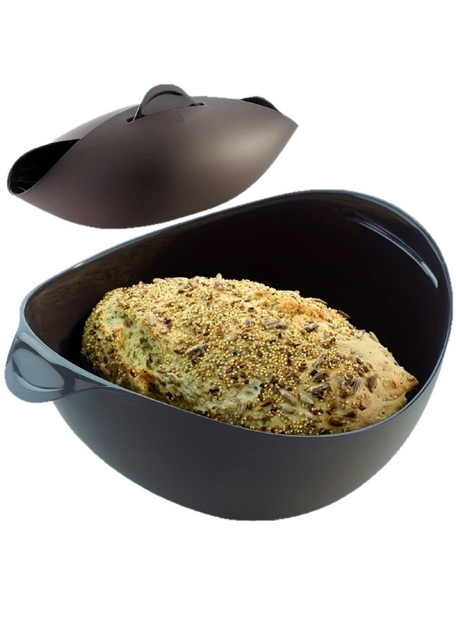 هومستر صانع الخبز السيليكون, وعاء الخبز السيليكون للخبز المنزلي الصنع,بخار,علبة الخبز,أدوات الخبز للمطبخ المنزلي,, - Image 1