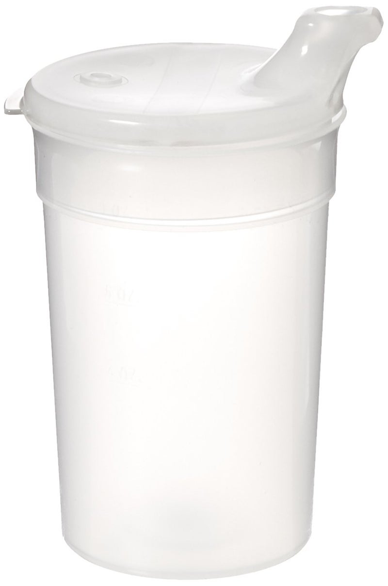 sp scienceware Ableware Maddak Flo-Trol Convalescent Feeding Cup - Transparent Universal Design - Image 1