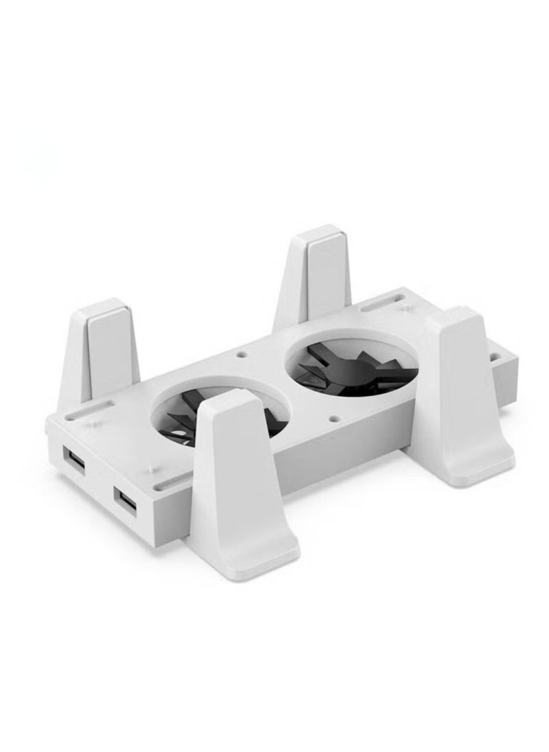 Ailily Cooling Fan Tower Stand for Xbox Series S Console, 3 Levels Adjustable Fan Speed, with Type-C Power In, USB Charging and Data Transfer Ports  - Image 1