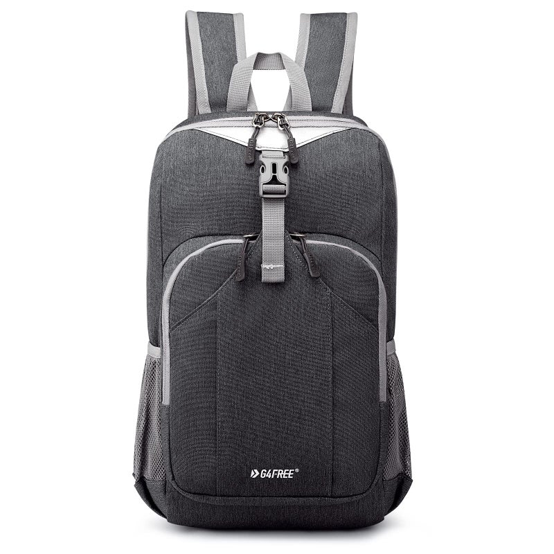 G4Free Mini 10L Hiking Daypack Small Hiking Backpack Cycling Compact Shoulder Backpack Outdoor for Men Women(Dark Grey) - Image 1