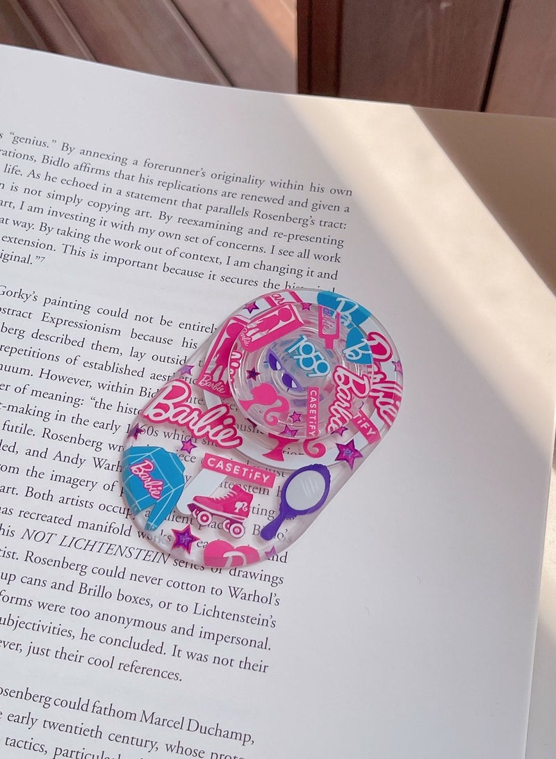 Casetify Barbie Phone Grip Stand Compatible with MagSafe, MagSafe Phone Grip Holder, Wireless Charging Compatible Pink - Image 2