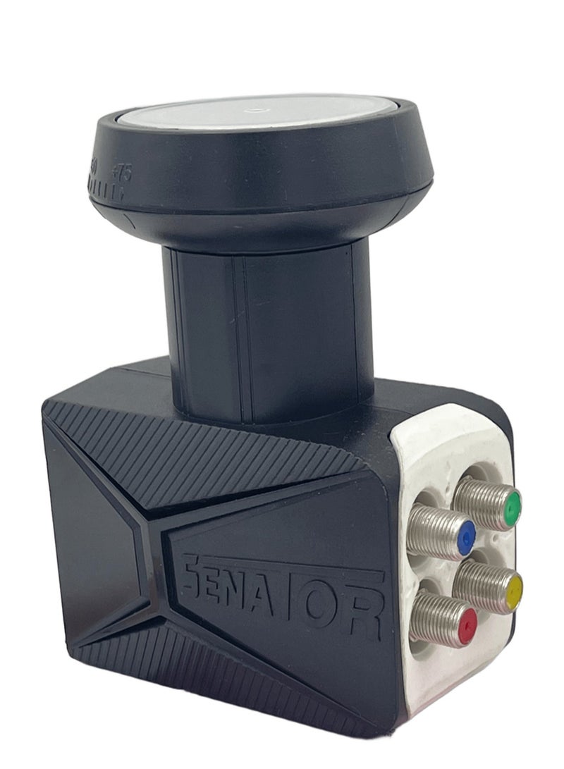 سيناتور Senator - ST-421 Ku-Band Universal 4 LNB Port - Black - Image 1