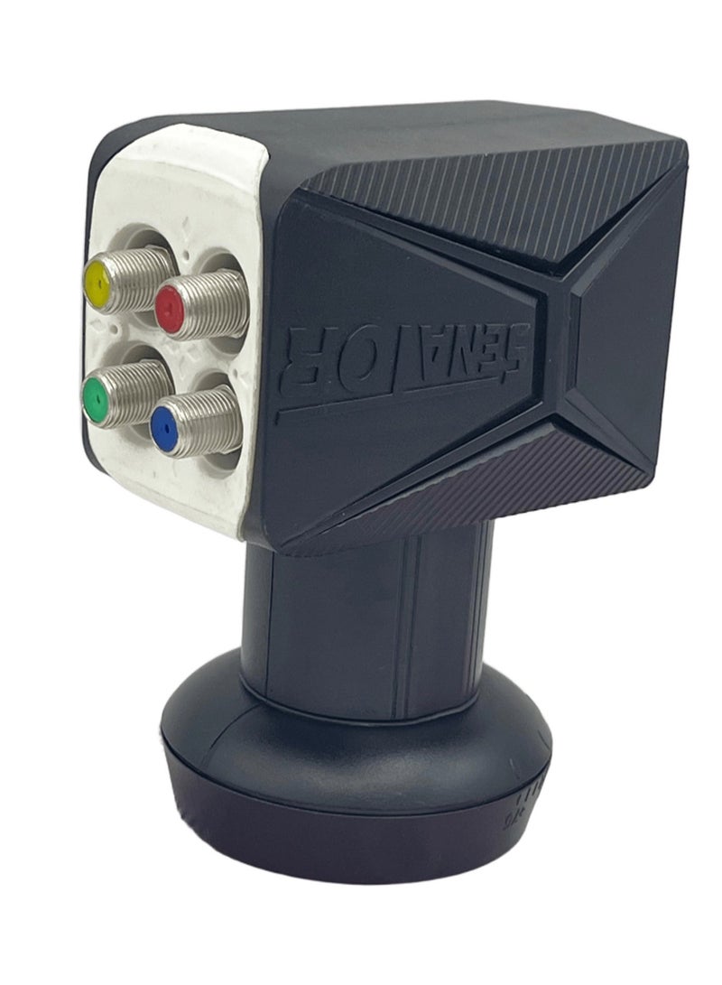 سيناتور Senator - ST-421 Ku-Band Universal 4 LNB Port - Black - Image 2