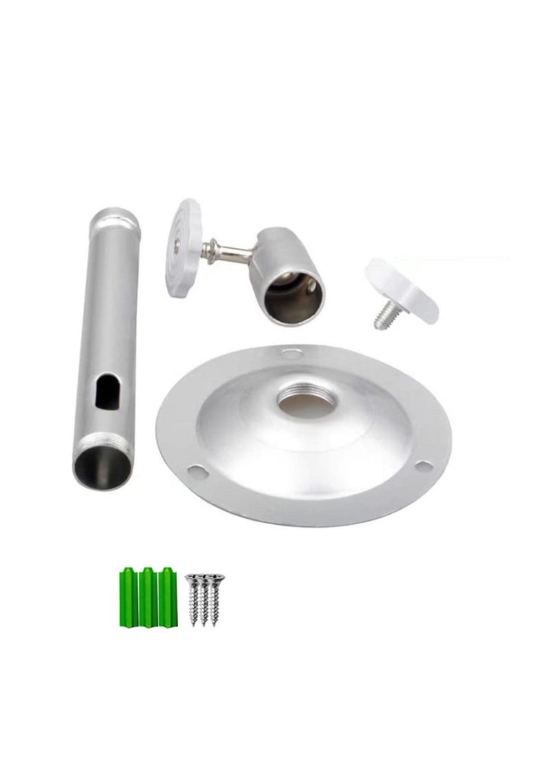 Generic - 4-Pack Aluminum Alloy Wall Mount for CCTV Bullet Cameras and IP Cameras, Indoor/Outdoor Ceiling Bracket for Secure Installation - Image 1