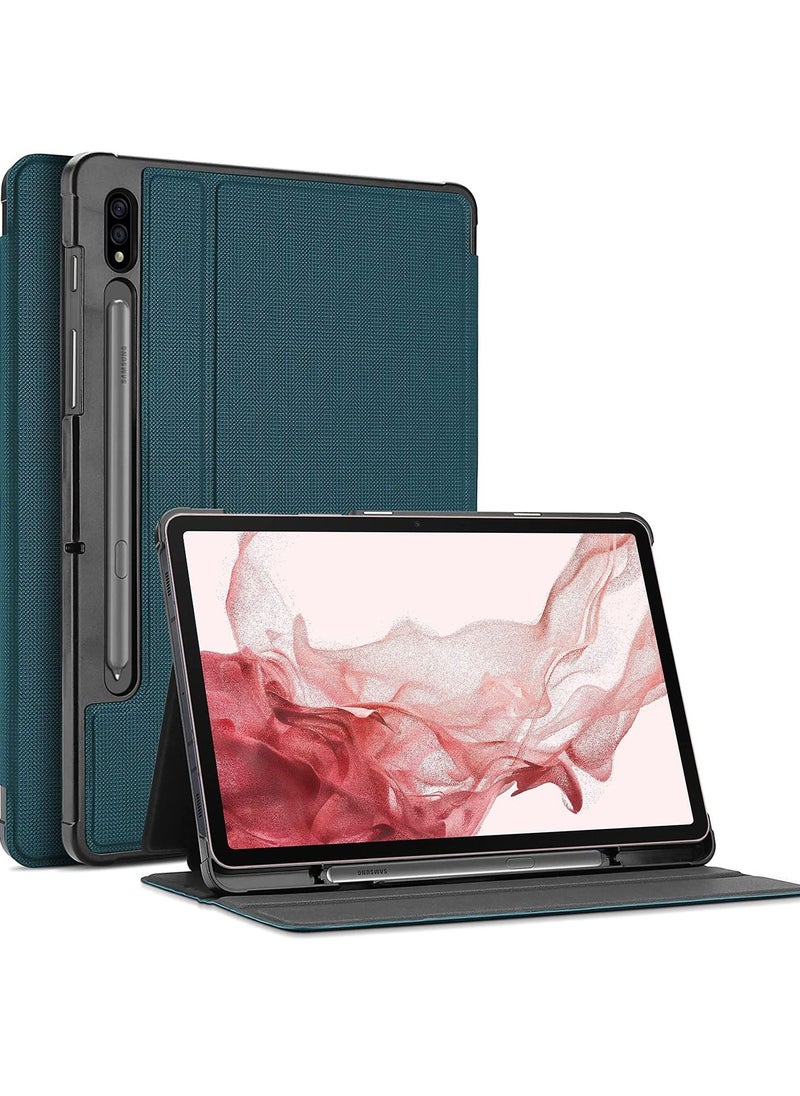 Galaxy Tab S8 S7 Case 11" with S Pen Holder Slim Protective Folio Cover - pzsku/ZED814A6B365EC5023D16Z/45/_/1674987867/174ba5c9-7e17-472f-a485-b284a506e9f4