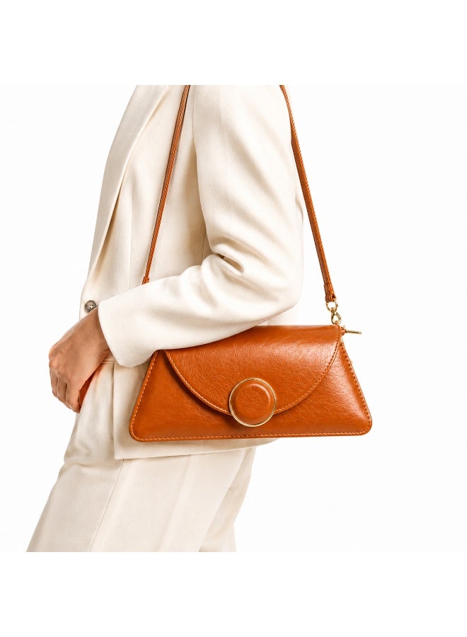 A small women's handbag with a luxurious geometric design – elegant and modern for everyday looks and evening events. - Image 1