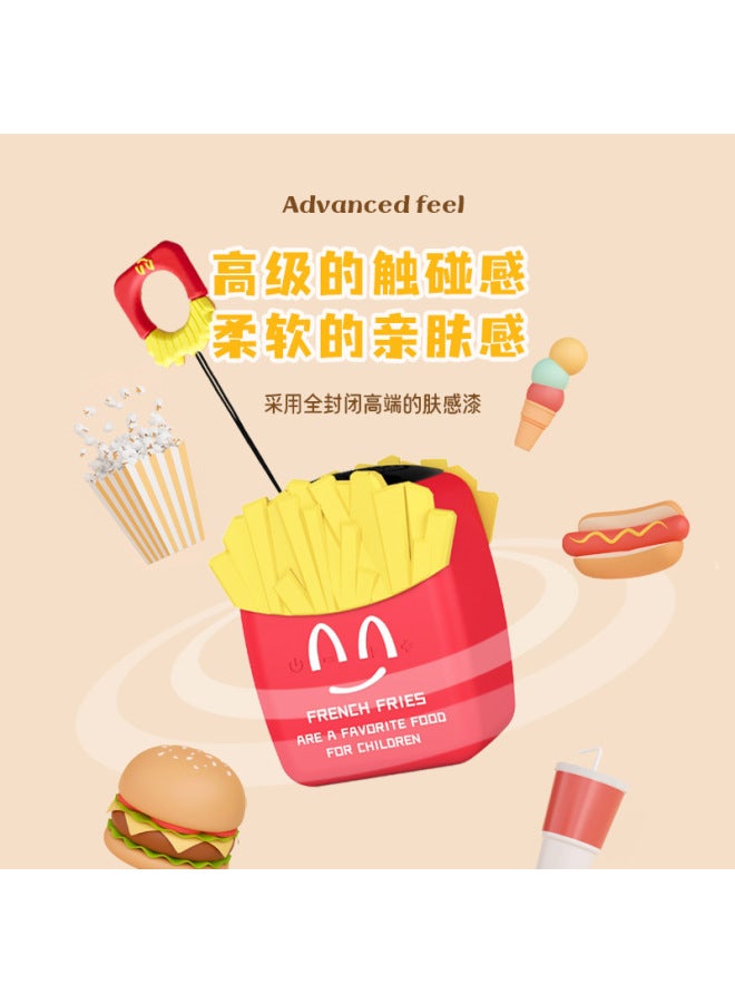 general New French Fries Bluetooth Speaker Cute Outdoor Home Portable Silicone Skin-friendly Waterproof Card Gift Small Stereo - Image 4