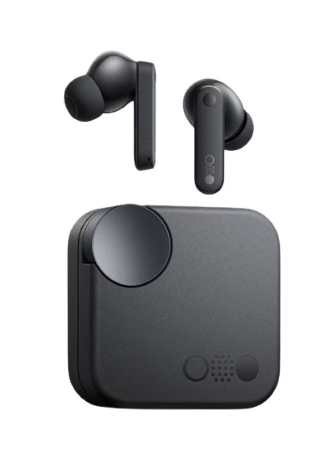 ELTRAZONE Buds with Dirac Opteo for HiFi Sound & Ultra Bass – Up to 42dB Noise Cancellation, 35.5 Hours Playback, Dual Connection, Dark Grey - Image 1