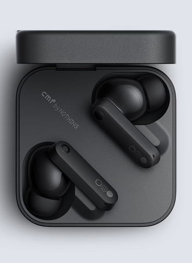 ELTRAZONE Buds with Dirac Opteo for HiFi Sound & Ultra Bass – Up to 42dB Noise Cancellation, 35.5 Hours Playback, Dual Connection, Dark Grey - Image 2