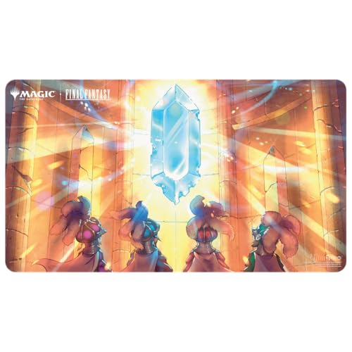 Ultra PRO Final Fantasy x Universes Beyond Crystals Chosen Playmat for Magic The Gathering Card Game Playmat Final Fantasy Collectibles Desk Mat Mousepad - Image 1