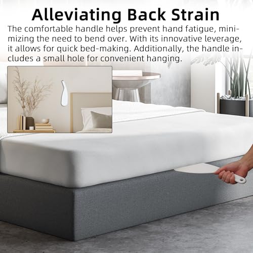 Calvana (2-Pack) 14.5" Extra Long Mattress Lifter for Changing Sheets, Sheet Tucker Tool, Bed Making Tool, Ergonomic Design, Ideal for Seniors and Those with Hand or Wrist Discomfort - Image 4