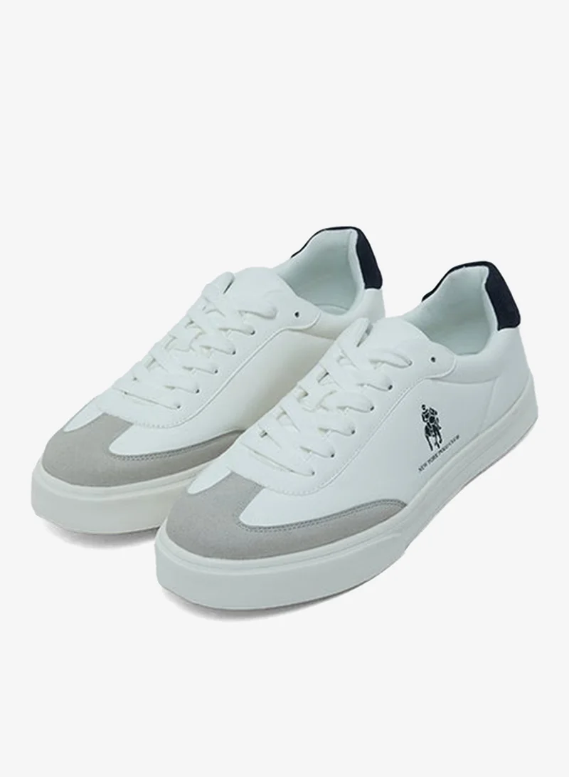 R&B Color Block Lace Up Sneakers