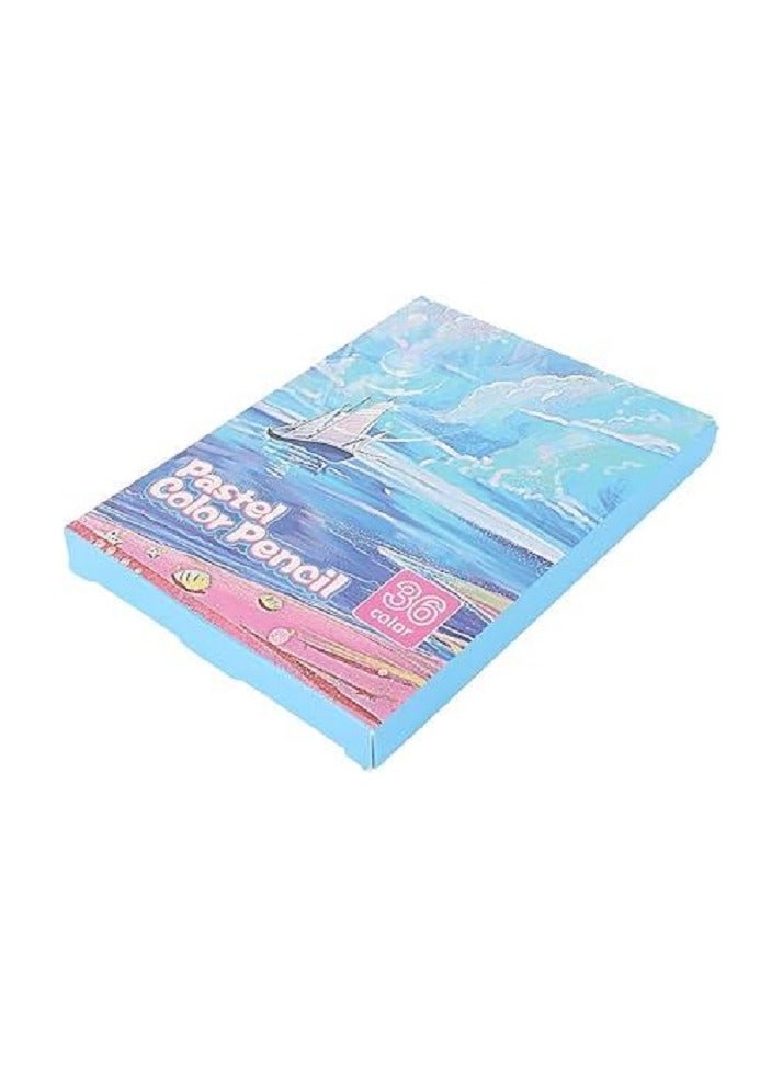 أقلام تلوين باستيل ناعمة 36 لون - Image 1