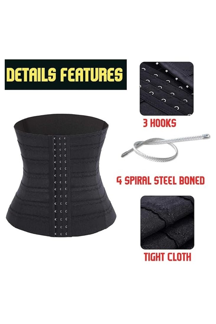 انسجام مشد خصر نسائي على شكل ساعة رملية لشد الجسم والتحكم في البطن وخسارة الوزن - Image 2