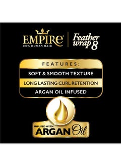 Ensationnel Empire Bump Weaving Hairextension All Human Hair Short Feather Weave Styling Bump Hair Extension For Women Empire Hh Feather Wrap 8 Inch (99J) - pzsku/ZED81A6542B5F514E8755Z/45/_/1696070075/be7902e9-7718-420b-a9b0-f3dd53c13258