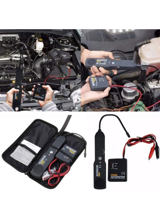 KADRAMA Automotive Cable Tracker, Circuit Tester 6-42V Automotive Disconnect Tester Wire Finder Ships, Wire Tracer for Automotive Wiring, Short & Open Circuit Finder, Non-Destructive Wire Tracing Tool with Flexible Probe (Without Battery EM415PRO) - Image 2