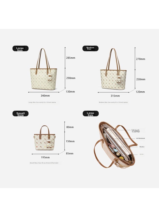 NuCelle Nu Niuzhilan Original Pegasus Tote Bag, Large Capacity Women's Handbag New High-end Feel, Shoulder Bag For College Students, Commuting, Ladies' Bag, 14-inch Laptop Messenger Bag, Birthday Gift For Girlfriend, Best Friend, Or Mother - Image 3