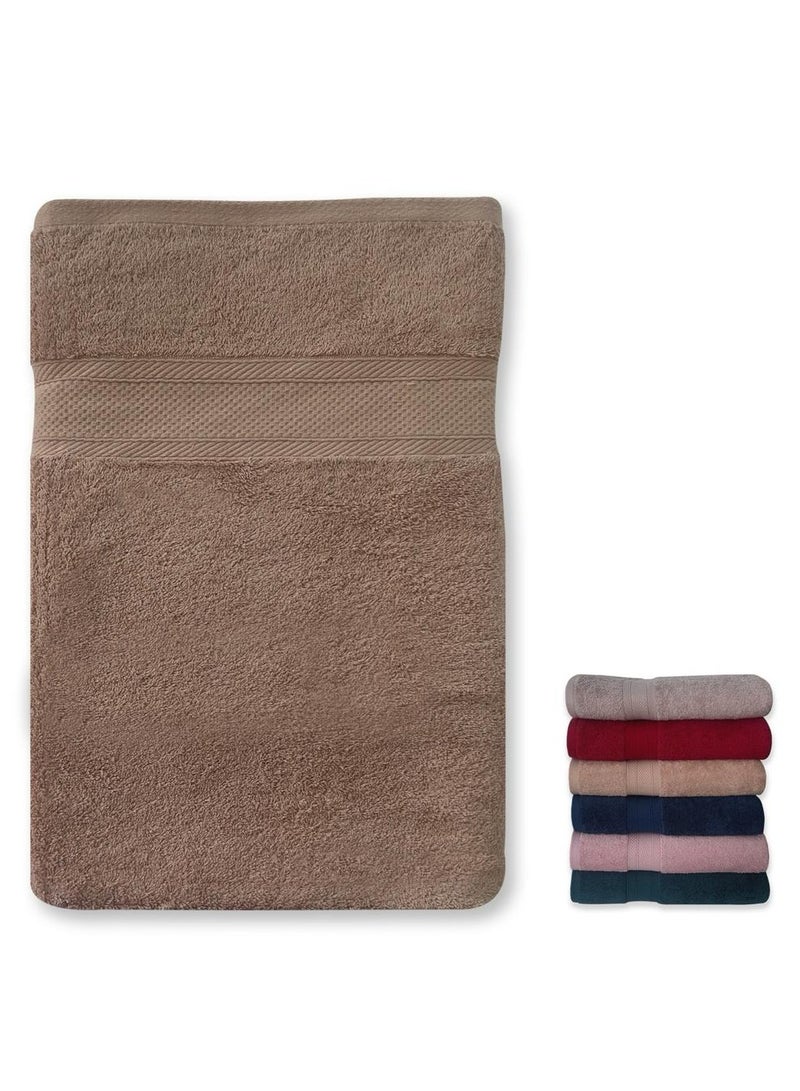 6 Piece Bath Towel Set - 600 GSM 100% Cotton - Quick Dry - Super Absorbent 70x140 cm - Image 3