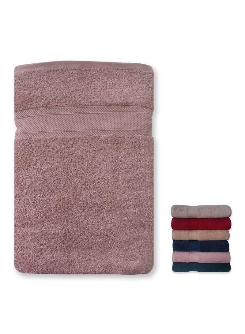6 Piece Bath Towel Set - 600 GSM 100% Cotton - Quick Dry - Super Absorbent 70x140 cm - Image 4