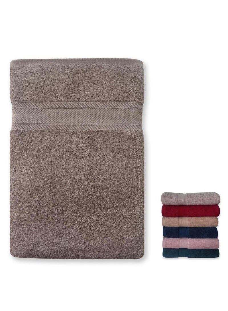 6 Piece Bath Towel Set - 600 GSM 100% Cotton - Quick Dry - Super Absorbent 70x140 cm - Image 5