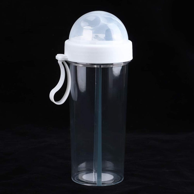 comfrt Water Bottle, 600ml Innovative Dual Use Water Bottle Straw Water Cup for Home Outdoor Camping Sport for Home, Outdoor, Camping - Image 1