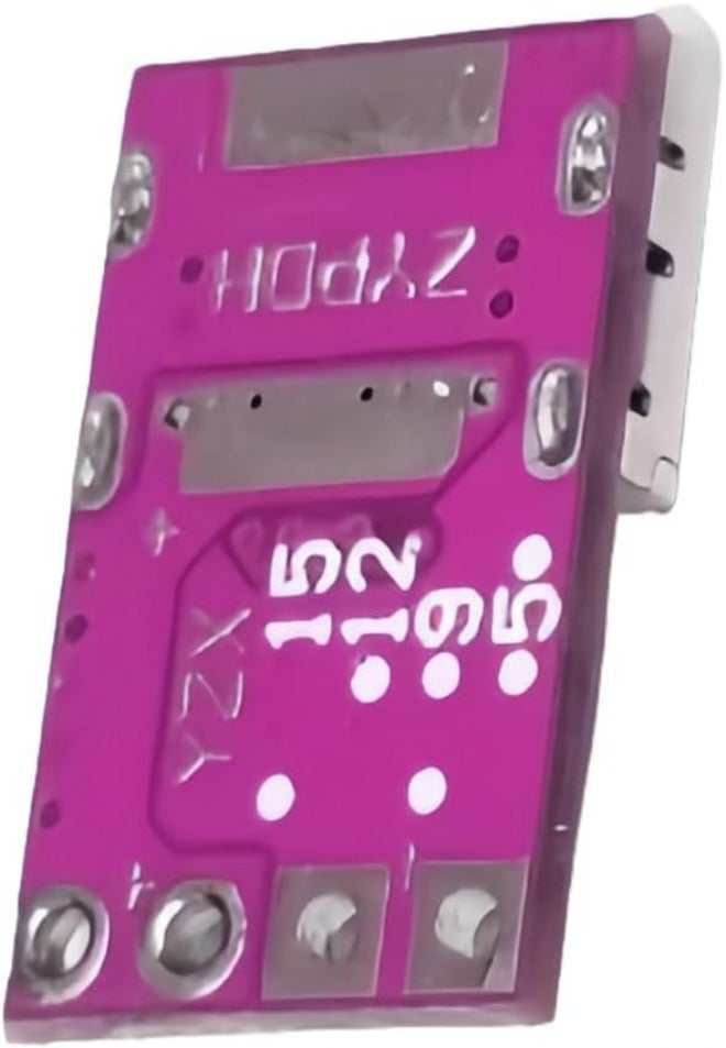 وحدة تحويل PD23.0 من OrdinaryOne بجهود قابلة للتعديل: 5V، 9V، 12V، 15V، 20V، قدرة 100 واط، تحتوي على مفاتيح توصيل (جامبرز) لضبط الجهد ومصدر طاقة. - Image 1