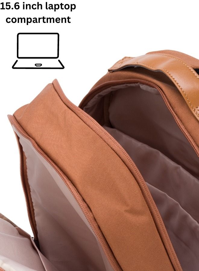 Wires Professional Travel Laptop Backpack, Extensible Business Bag, Water Resistant College Backpack - Image 5