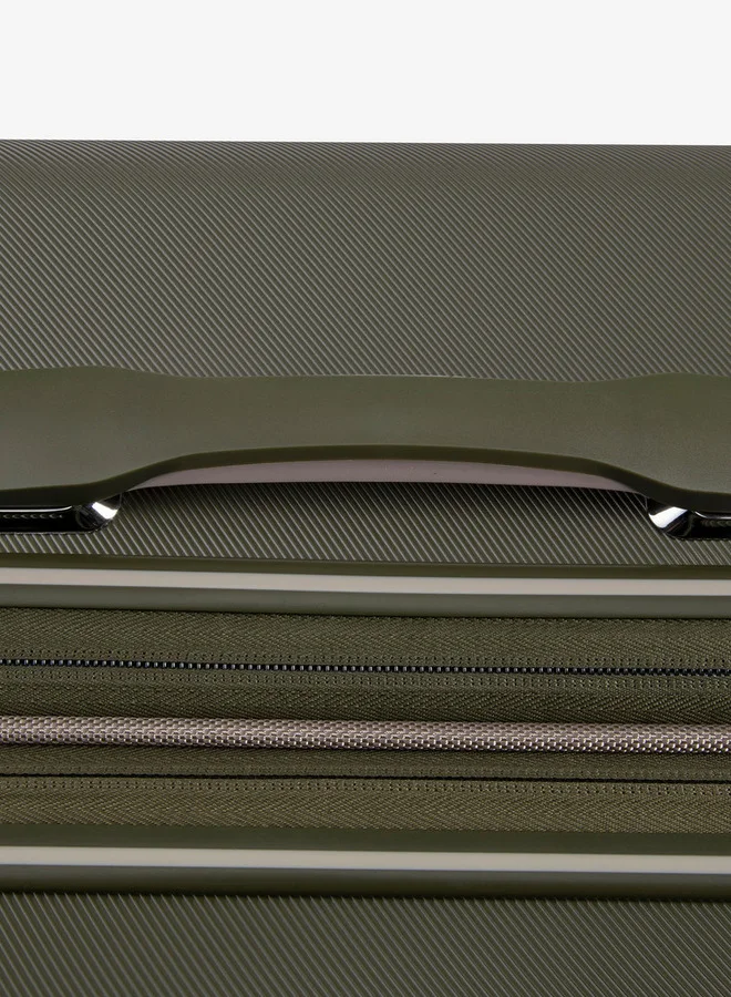 إت Textured 24-inch Hardcase Trolley with Retractable Handle - 24 inches Check-in Bag 24-M - Domestic