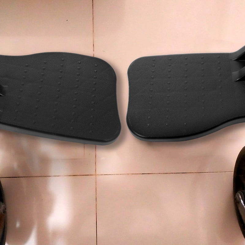 1 Pair Universal Footrests Replacement Foot Pedal Leg Rest Parts - Image 3