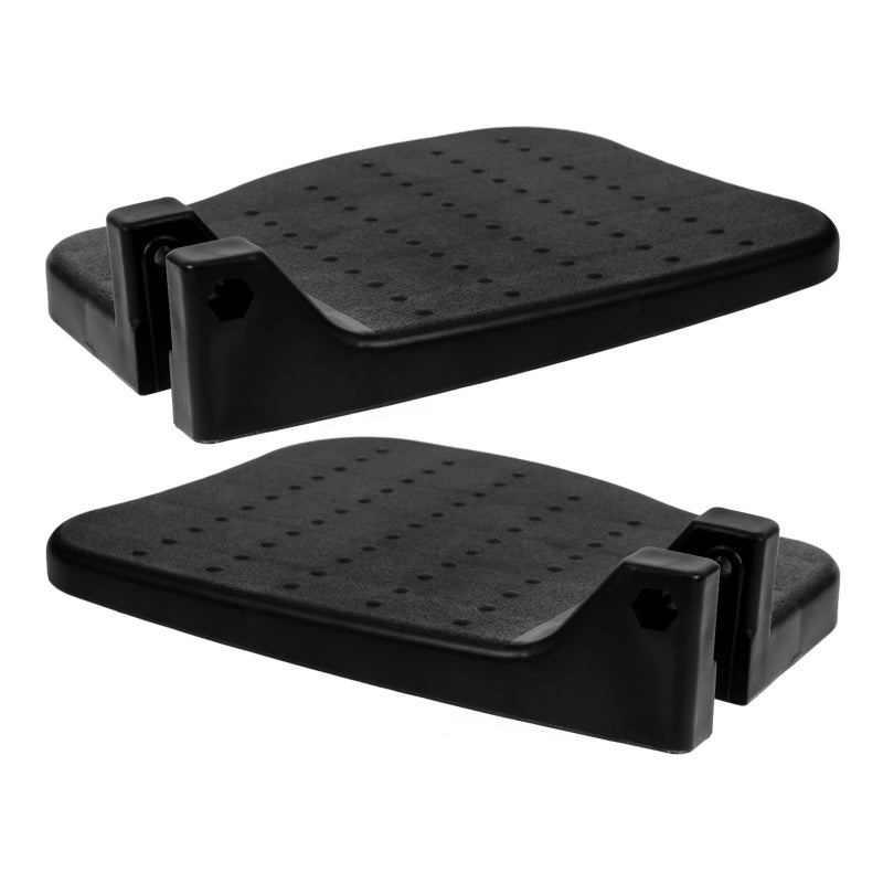 1 Pair Universal Footrests Replacement Foot Pedal Leg Rest Parts - Image 1