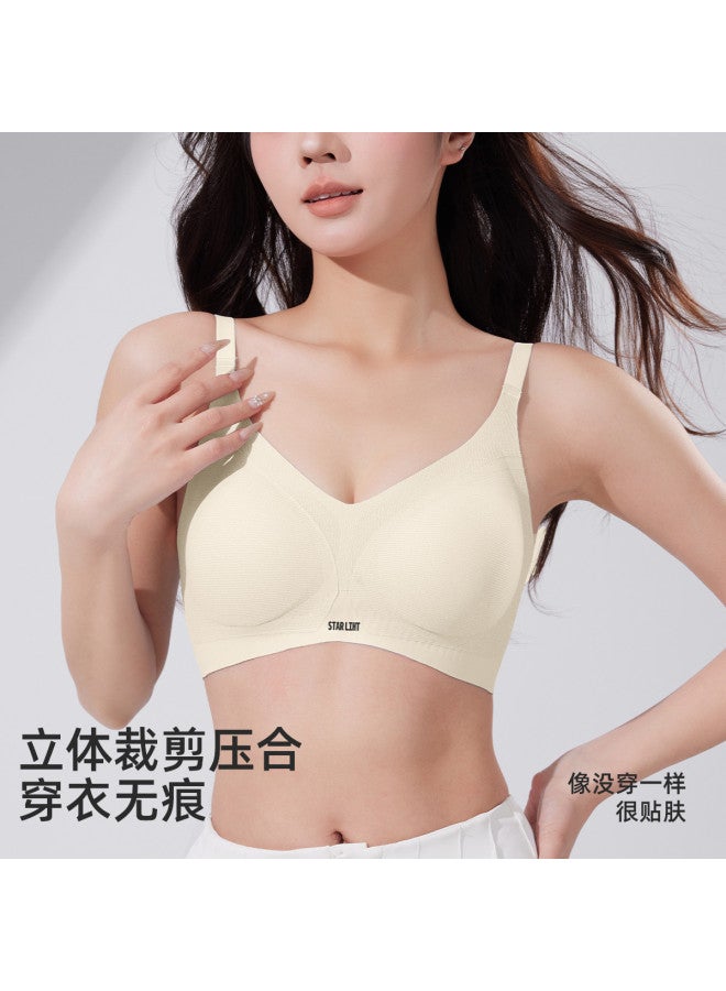 Fenton jelly Soft Support Seamless Push-up Wire-free Full-coverage Minimizer Bra - Image 4