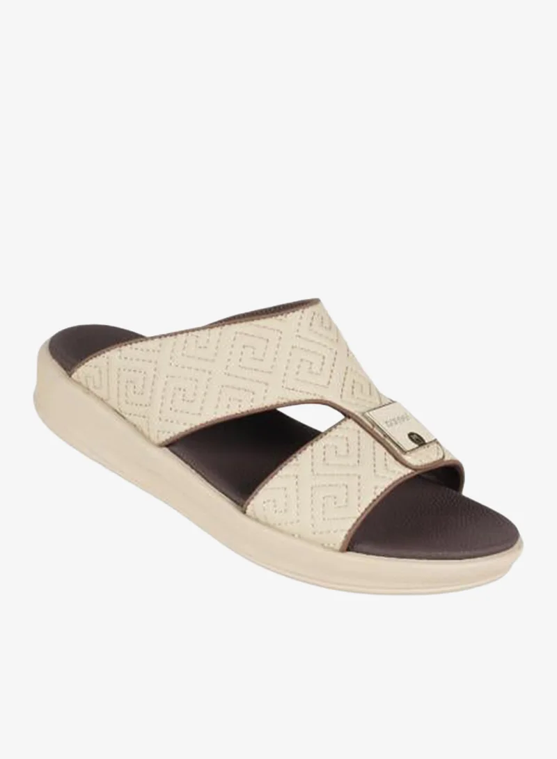 008-3704 Barjeel Uno Mens Arabic Sandals 6878-M121 Stone