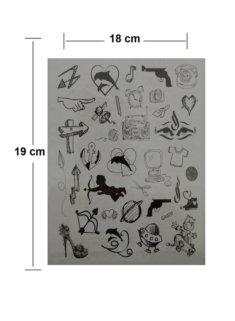Temporary Tattoo Sticker Large - Image 2