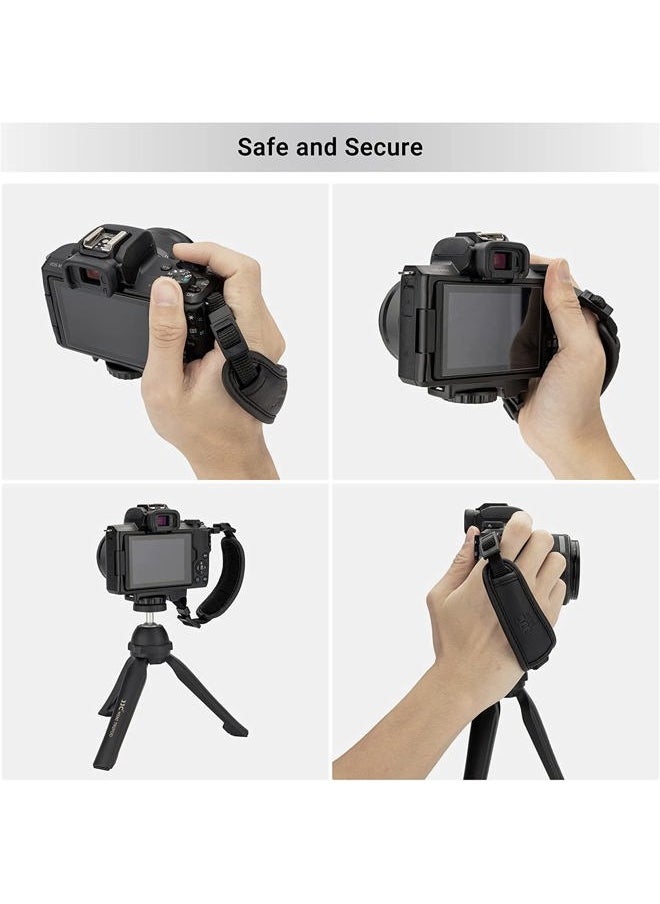 JJC - Camera Hand Grip Strap for Sony ZV-E10 A7CR A7CII A7RV A7RIV A7RIII A7RII A7M4 A7 IV III A7S II A6700 A6600 A6500 A6400 A6300 A6100 A6000 A5100 A7C A9 A99 A77 II RX10 IV III II DSC-H300 Leica Q3 - Image 1