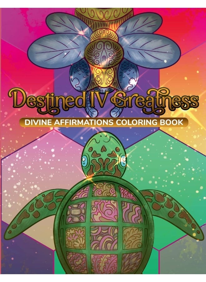 Destined IV Greatness: Coloring Book: Divine Affirmation Coloring Book  - Image 1