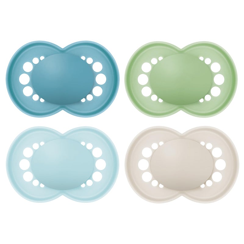 MAM Original Matte Pacifier 1 sterilzing case Baby Pacifier Best Pacifiers for Breastfed Babies 616 Months Boy