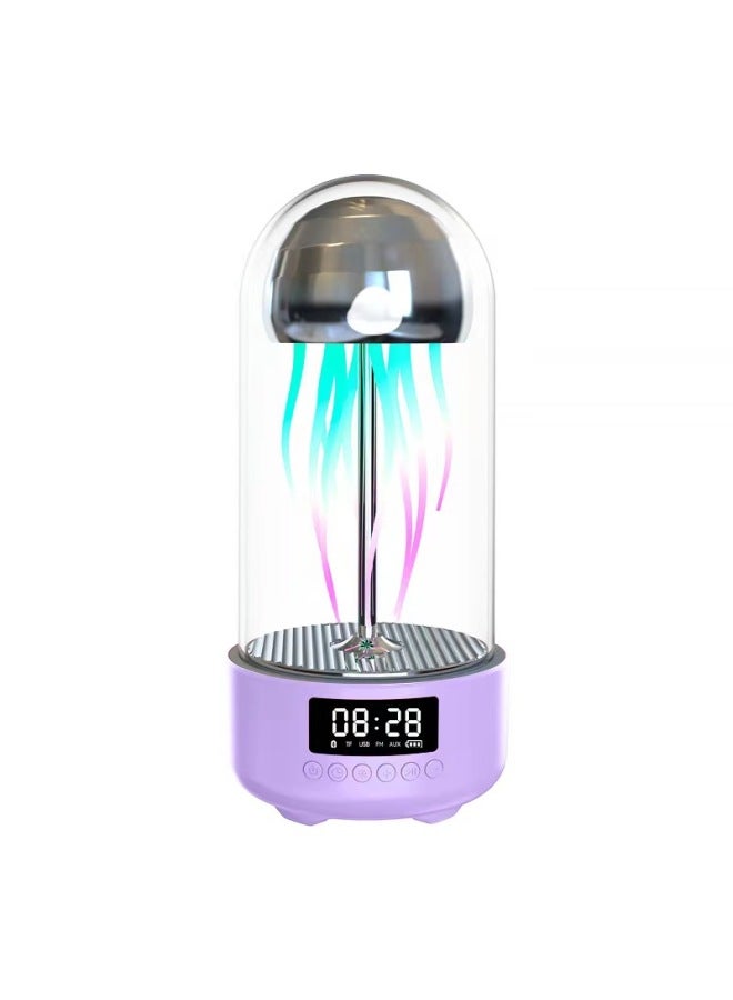 Neutral Creative Colorful Jellyfish 2 Generation Bluetooth Audio Portable Stereo Breathing Light Smart Decoration Bluetooth Speaker - Image 5