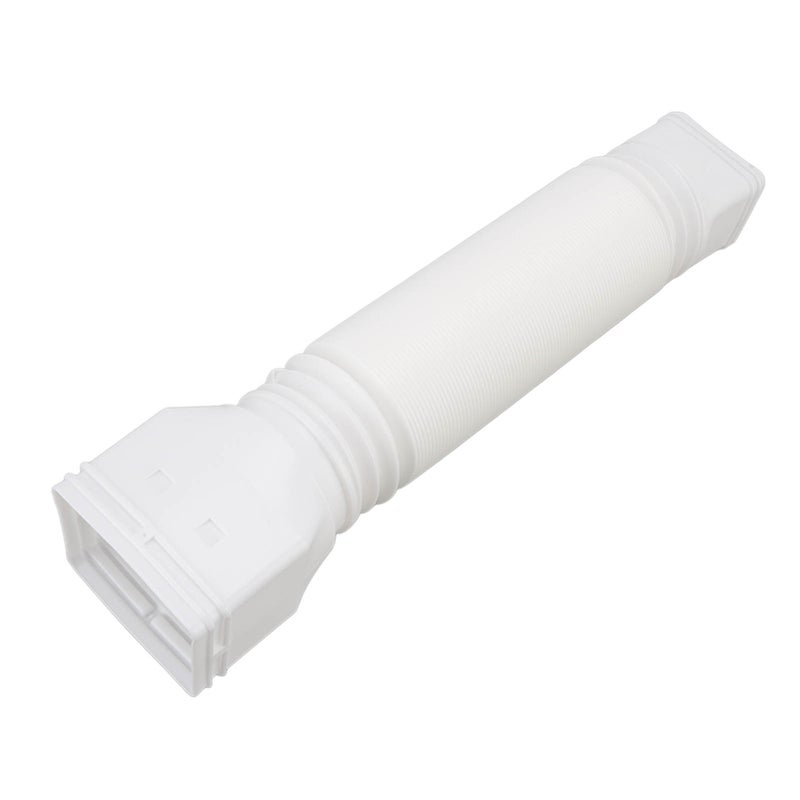 Downspout Extender Retractable Rain Gutter Drainage Pipe Down Spout Drain Extensions White - Image 1