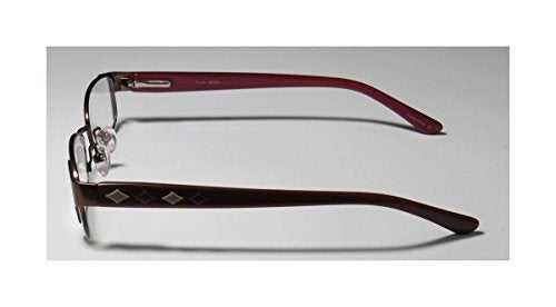 THALIA SODI Thalia Moda For Ladies/Women Designer Full-Rim Shape Spring Hinges Durable Spectacular Hip Eyeglasses/Eye Glasses (46-16-125, Brown) - Image 4