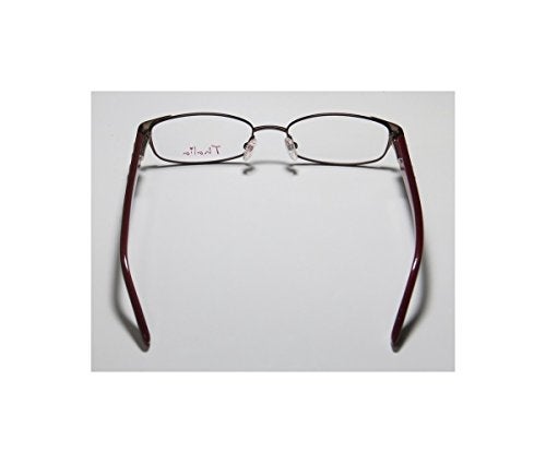 THALIA SODI Thalia Moda For Ladies/Women Designer Full-Rim Shape Spring Hinges Durable Spectacular Hip Eyeglasses/Eye Glasses (46-16-125, Brown) - Image 5