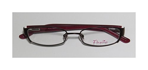 THALIA SODI Thalia Moda For Ladies/Women Designer Full-Rim Shape Spring Hinges Durable Spectacular Hip Eyeglasses/Eye Glasses (46-16-125, Brown) - Image 2