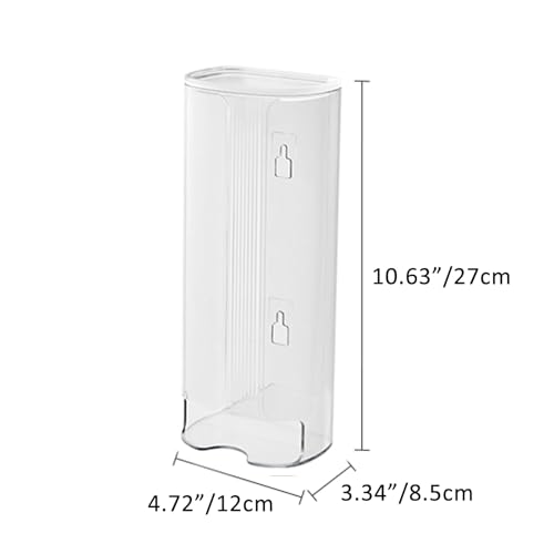 Heiboa Grocery Plastic Bag Dispenser Holder, Sock Underwear Organizer Wall Mount Multifunctional Bag Saver Kitchen Storage Holder for Storing Socks Ties Plastic Bag - Image 4