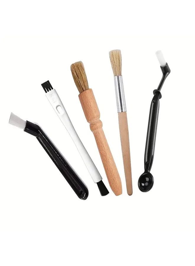 18 قطعة مجموعة فرش تنظيف القهوة لآلة صنع القهوة وفرشاة رأس التخمير - Image 4