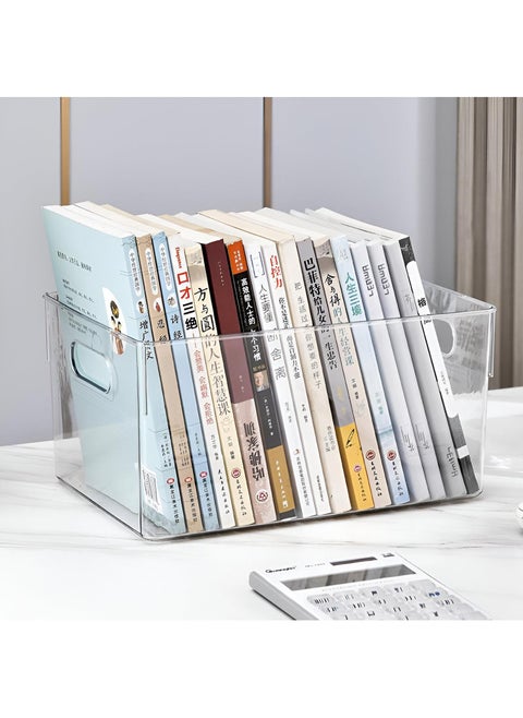 Clear Storage Solution - Simplify Your Organization With This Heavy-Duty Transparent Plastic Container, Measuring 26.5 × 18 × 12 Cm, Offering Stability, Visibility, And Effective Space Management