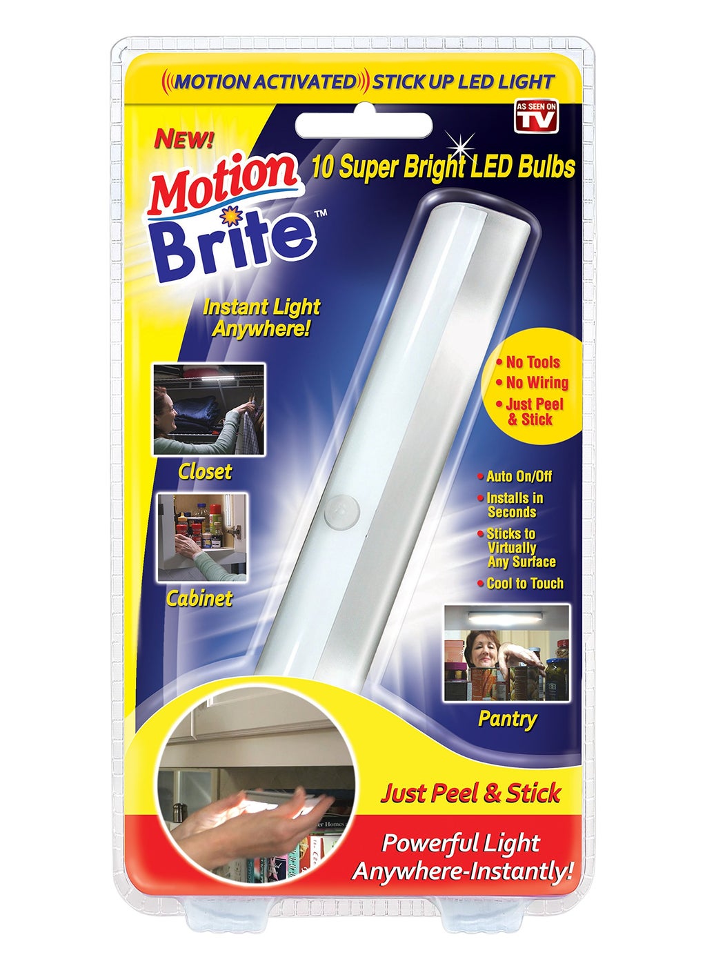 Motion Brite Motion Brite 1 Count Pack of 1 Silver 