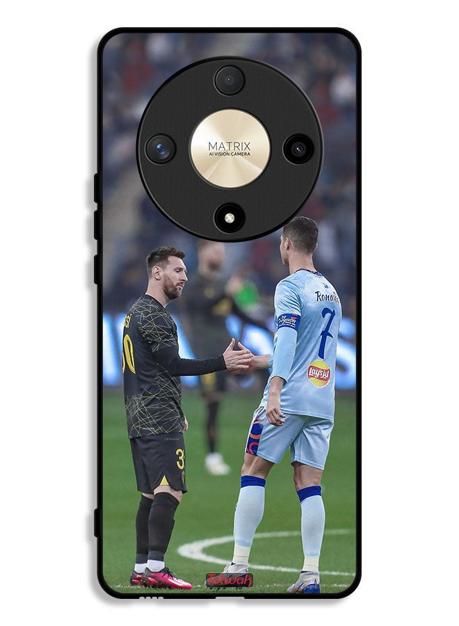 Tolwak Honor X9b Protective Case Cover Messi And Ronaldo - Image 1