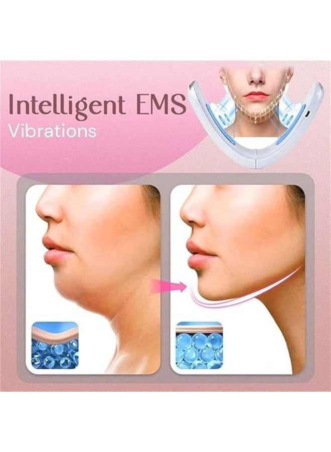 Electric Facial Lifting & Skin Care Device – Facial Massager for Jawline & Chin Area – Multi-Function Skin Care Tool with Light Therapy Support - Image 2
