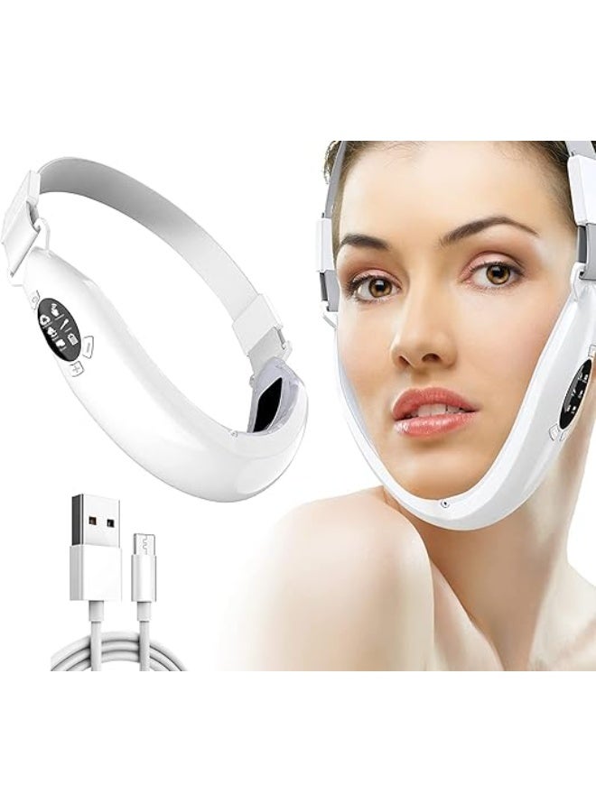 Electric Facial Lifting & Skin Care Device – Facial Massager for Jawline & Chin Area – Multi-Function Skin Care Tool with Light Therapy Support - Image 1